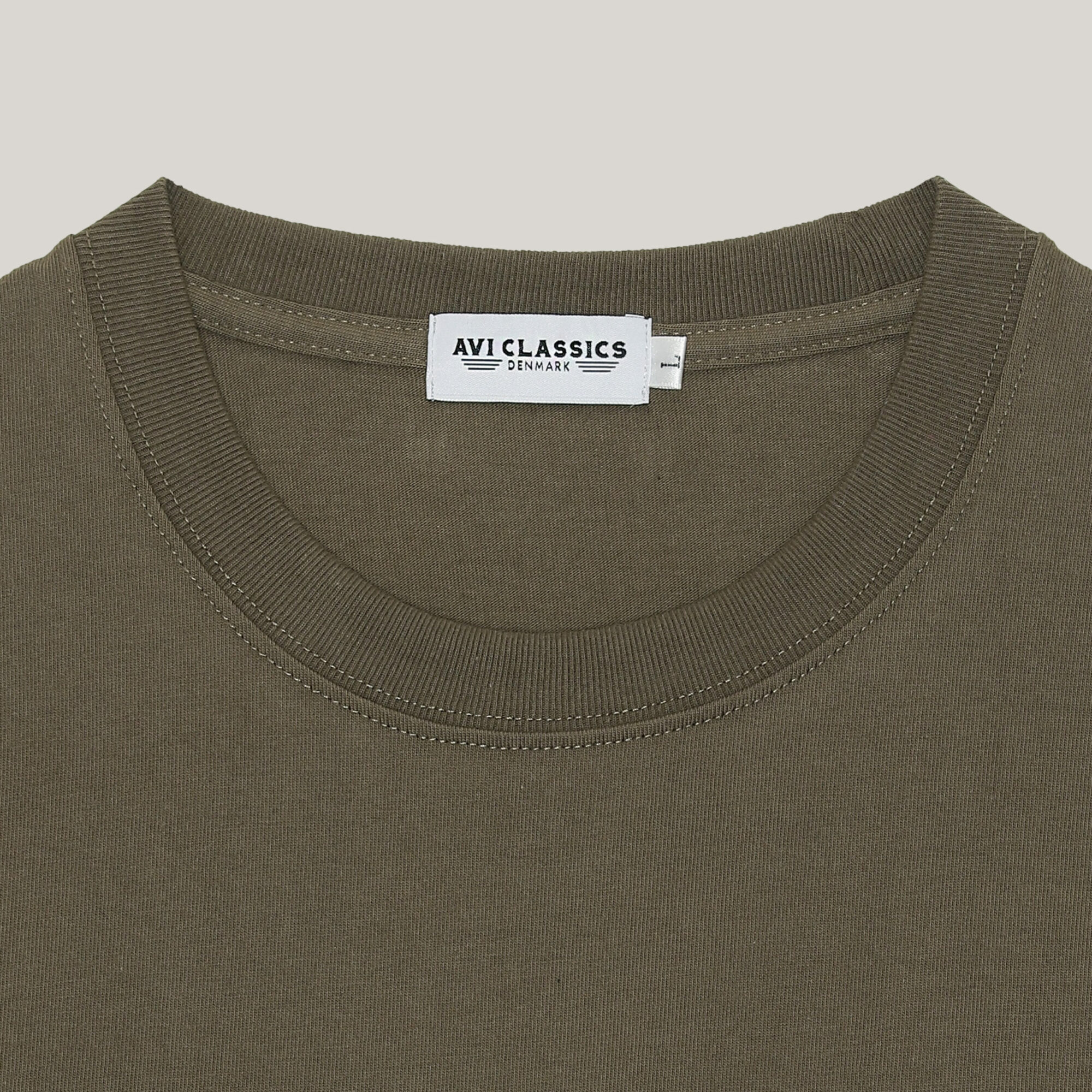 Tubular T-Shirt Combed Cotton - Army green
