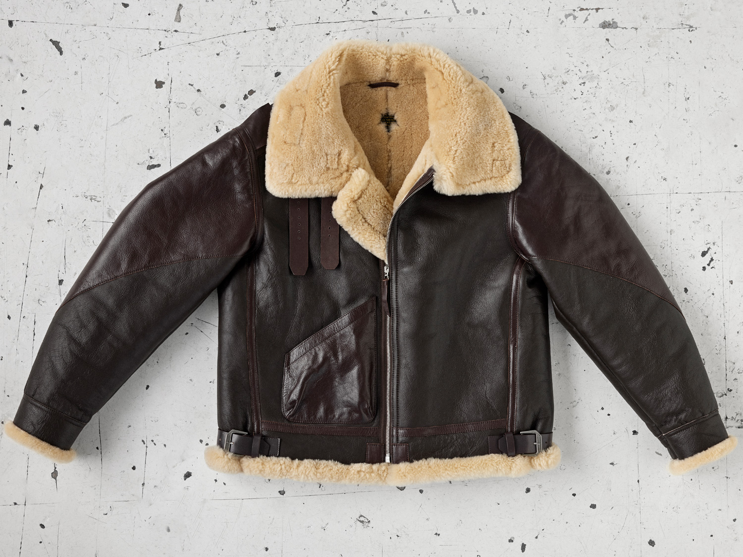 B-3 Flight Jacket - Sheepskin Leather