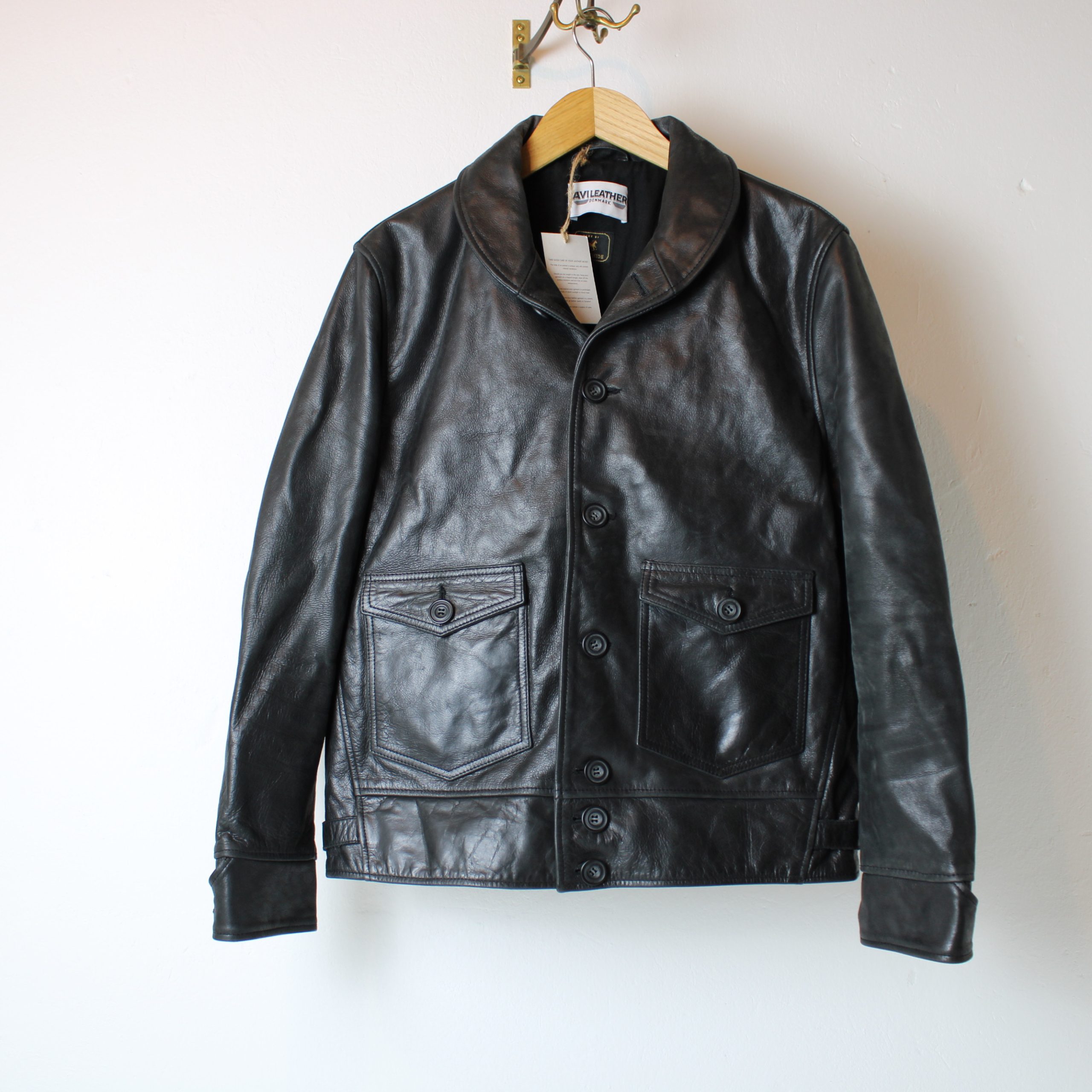 Cossack Jacket - Horsehide Leather - AVI LEATHER