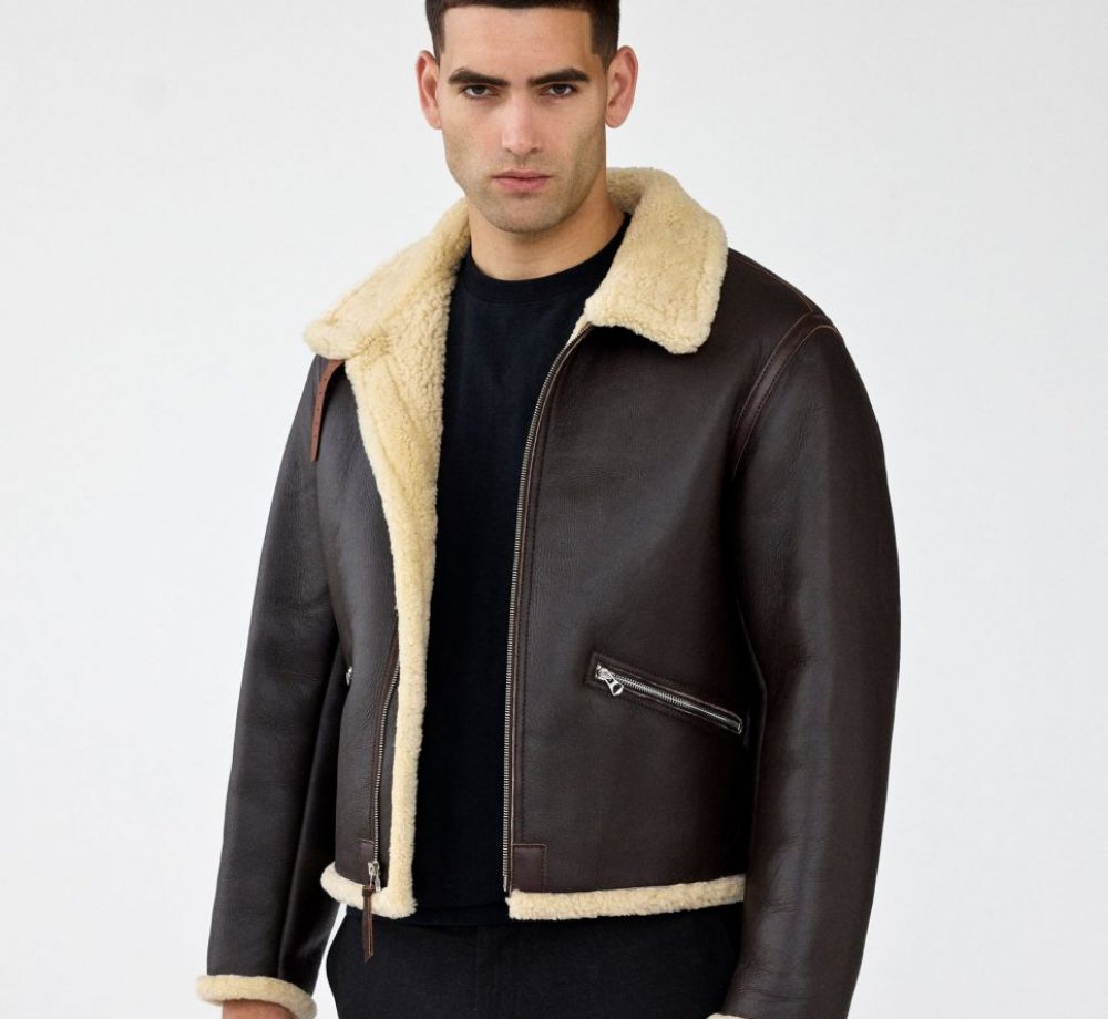 D-1 Mechanics' Jacket - Sheepskin Leather