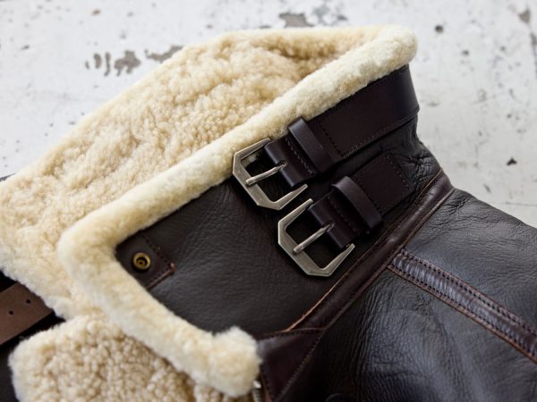 real sheepskin jacket for men