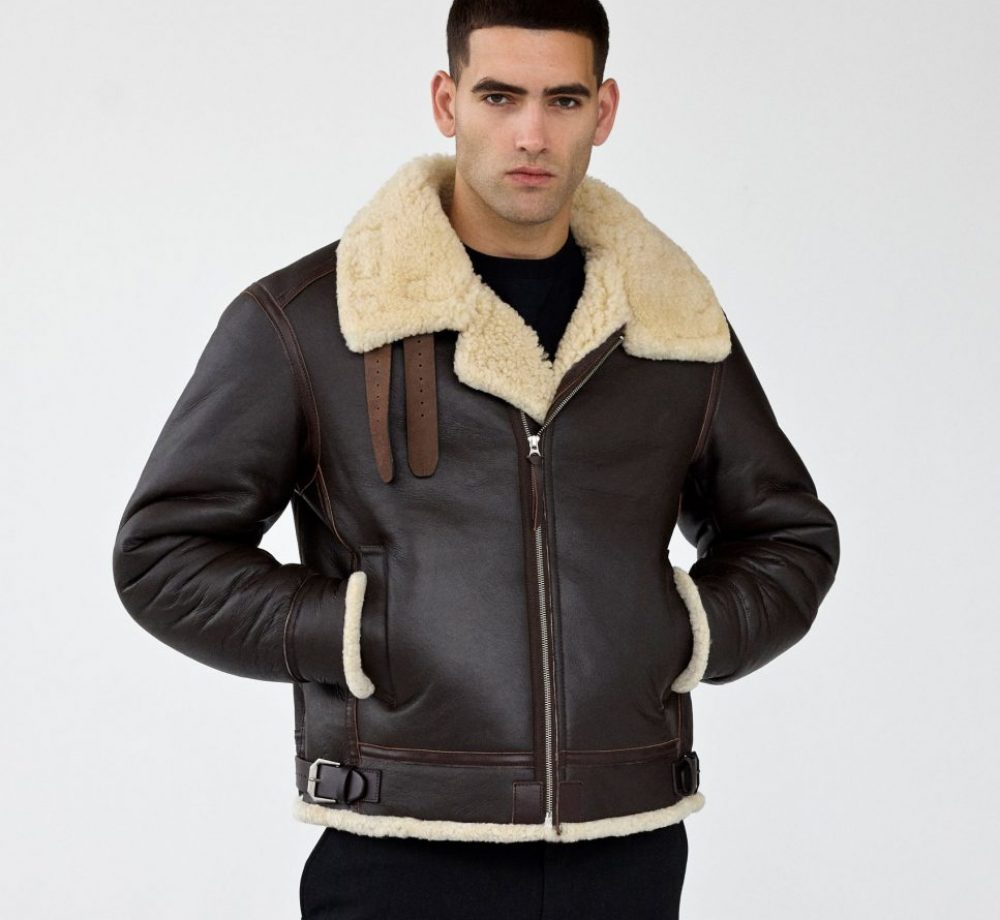 B-3A Flight Jacket - Sheepskin Leather